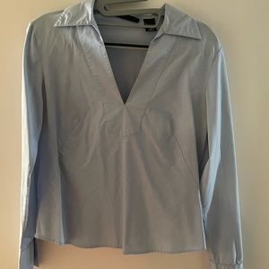New York & Co light blue blouse size small